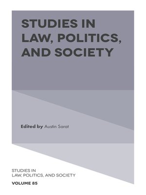 cover image of Studies in Law, Politics, and Society